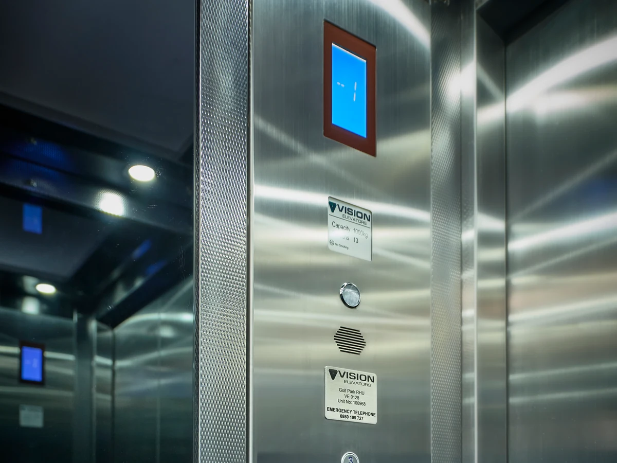 Golf Park Vision Elevators project