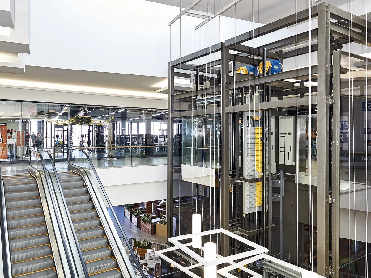Springs Mall Vision Elevators project